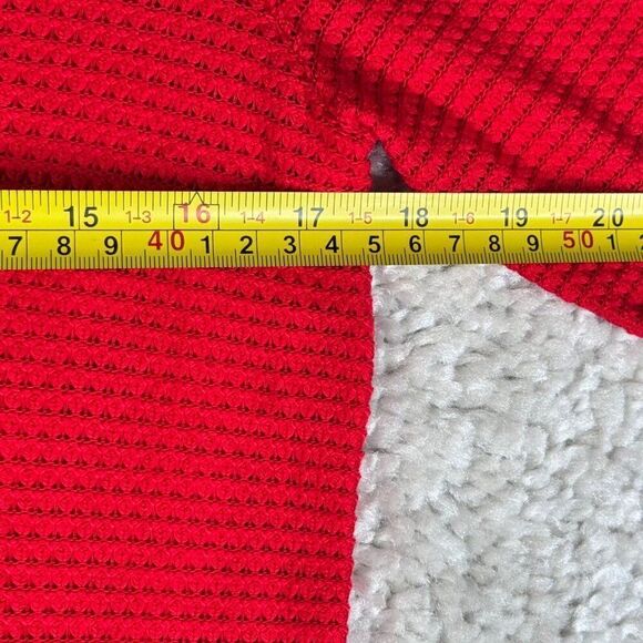 Jason Wu Red Cardigan Duster Longline Sweater Pockets Womens XS - Picture 9 of 11